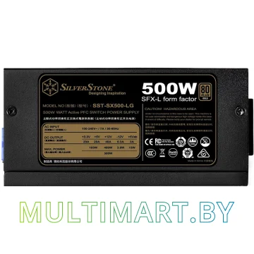 Блок питания SilverStone SX500-LG v2.1 500W картинка 5
